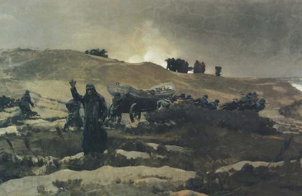 Winslow Homer The Wreck (mk44) Spain oil painting art